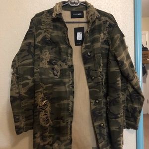 Fashion Nova Camo Jacket